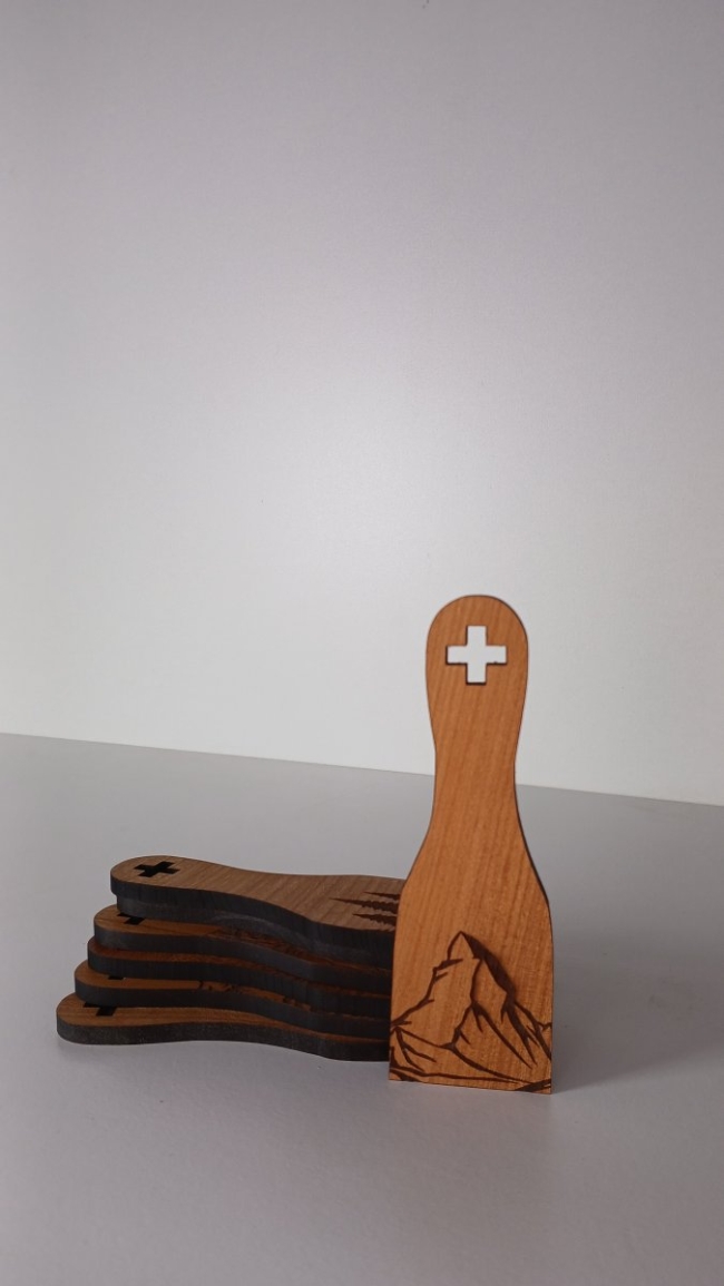 spatule à raclette ( Cervin )