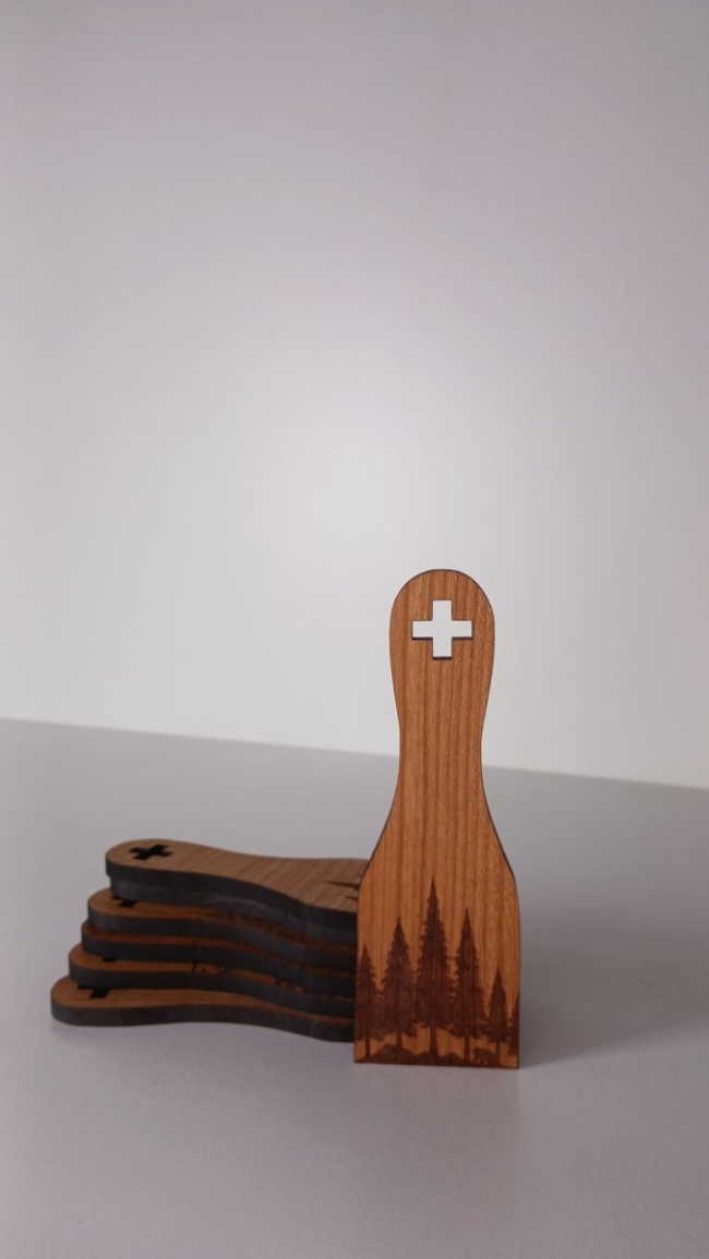 spatule à raclette ( Foret )