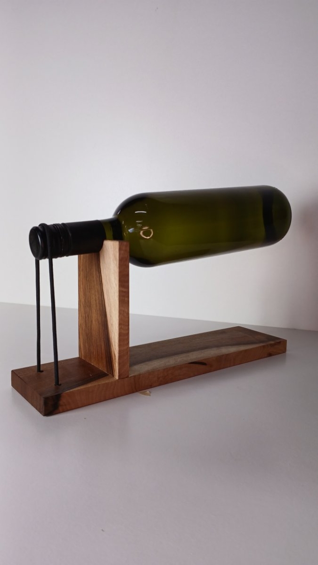 porte bouteille Noyer